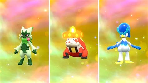 pokemon scarlet starter evolutions|Guide – All starter evolutions in Pokémon Scarlet and Violet